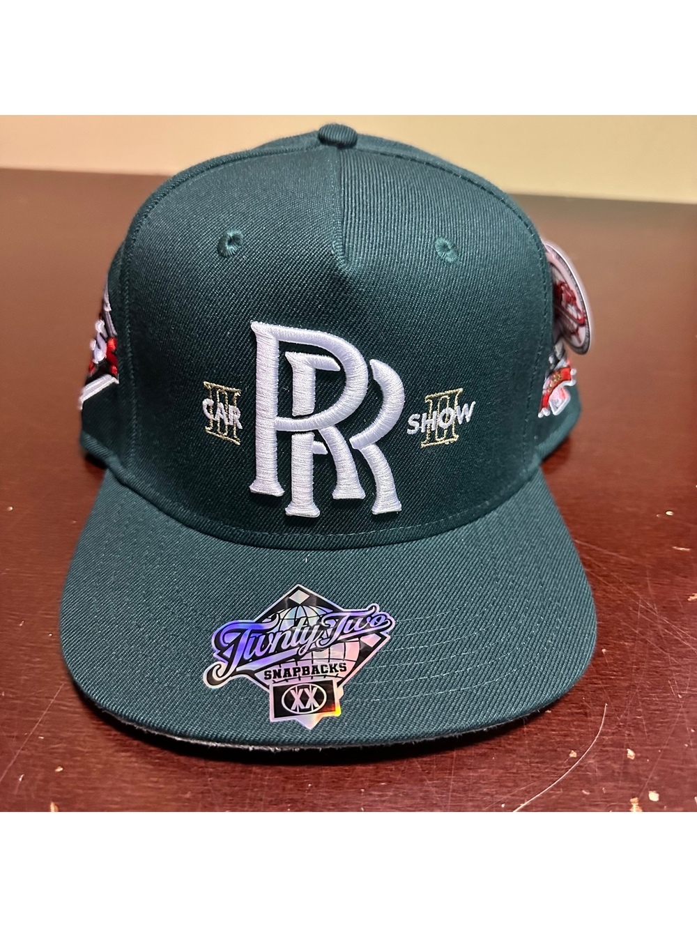 TWNTY-TWO RICK ROSS 2025 car show exclusive green snapback hat